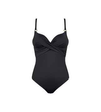 Kostium kąpielowy jednoczęściowy czarny