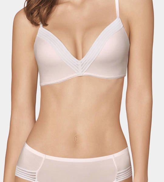 Biały mieszany Biustonosz sloggi Wow Embrace PU