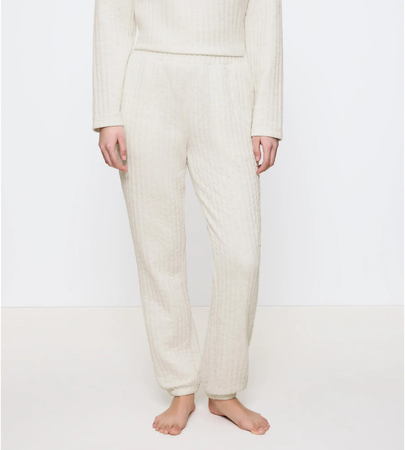 Spodnie Triumph Cozy Comfort Trouser Quilted 01  LIGHT GREY MELANGE