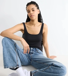 Czarna Koszulka sloggi GO Sense Tank Top