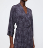 Szlafrok Triumph Aura Spotlight Robe 01  GREY COMBINATION
