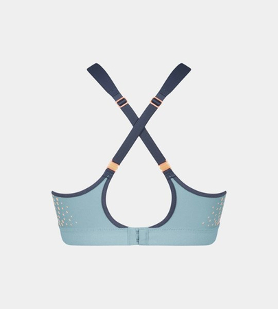 Granatowy Biustonosz z fiszbiną Triumph Triaction Control Lite W01