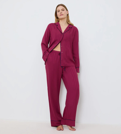 Piżama Triumph Amourette Jacquard PW  SWEET MARSALA