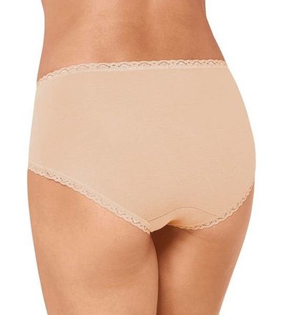 Majtki Damskie sloggi 24/7 Cotton Lace Midi C3P BRUSH