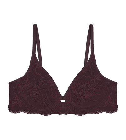 Biustonosz TRIUMPH Amourette Charm T W02 DEEP BURGUNDY