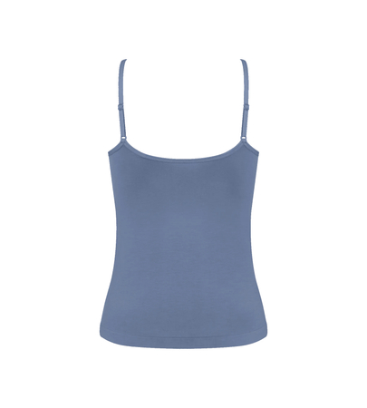 Koszulka sloggi GO Sense Spaghetti Top BLUE SHADOW