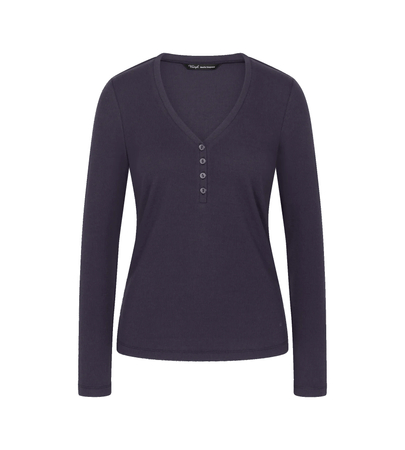 Bluzka od piżamy Triumph Mix & Match LSL Top Soft  INK GREY