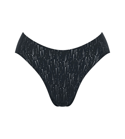 Damskie majtki sloggi ZERO Feel 2.0 Festive High leg BLACK COMBINATION