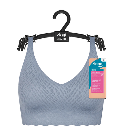 Biustonosz sloggi ZERO Feel Bliss Bralette BLUISH GRAY