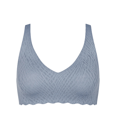 Biustonosz sloggi ZERO Feel Bliss Soft bra BLUISH GRAY