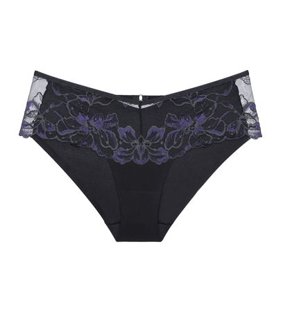 Czarne Majtki Triumph Wild Gardenia Florale Maxi