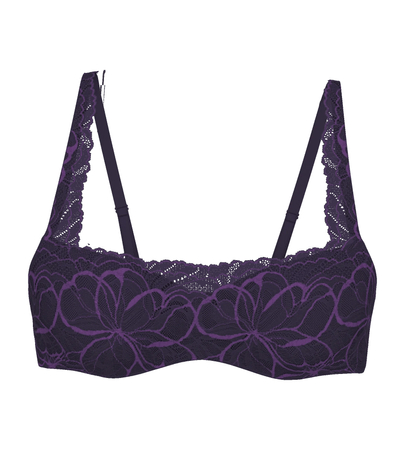 Biustonosz Triumph Body Make-Up Illusion Lace Balconette  PRUSSIAN BLUE