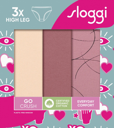 Majtki sloggi GO Crush High leg C3P Version 2