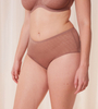 Damskie Majtki TRIUMPH Triumph Signature Sheer Maxi EX w kolorze TOASTED ALMOND