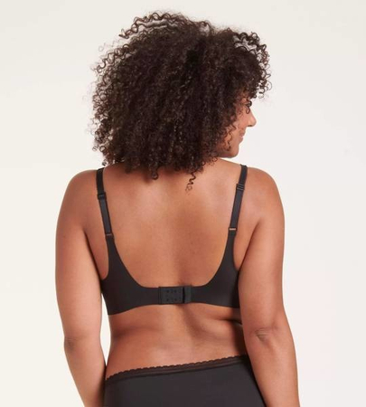 Biustonosz sloggi BODY ADAPT Twist T-shirt bra kolor czarny