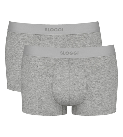 Majtki sloggi men EVER Ease Hipster 2P DARK GREY MELANGE