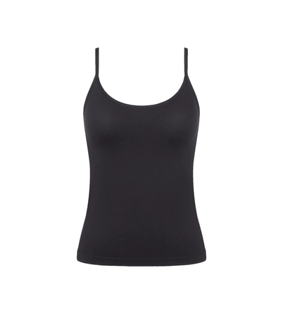 Czarna Koszulka sloggi GO Sense Spaghetti Top