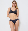 Majtki Triumph Amourette Charm T Brazilian01  INK GREY