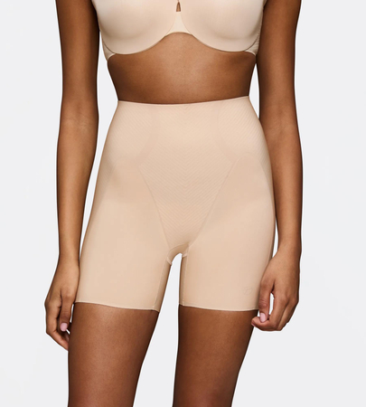 Damskie majtki modelujące BMU Illusion Curve HW Short NUDE BEIGE