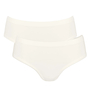 Białe Majtki sloggi GO Sense Hipster 2P