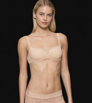 Cielisty Biustonosz Body Make-Up Illusion Lace Balconette