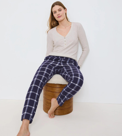 Spodnie od piżamy Triumph Mix & Match Tapered Trouser Flannel 02 X  GREY COMBINATION