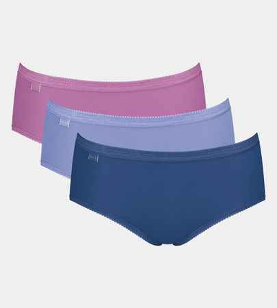 Damskie Majtki sloggi Basic+ Midi C3P MULTI-COLOUR