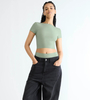 Koszulka sloggi ZERO Feel 2.0 Crop Top MOROCCAN MINT