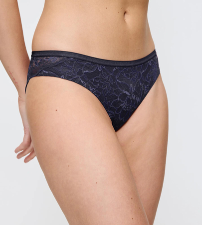 Majtki Triumph Amourette Charm T Brazilian01  INK GREY