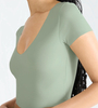 Koszulka sloggi ZERO Feel 2.0 Crop Top MOROCCAN MINT