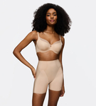 Damskie majtki modelujące BMU Illusion Curve HW Short NUDE BEIGE
