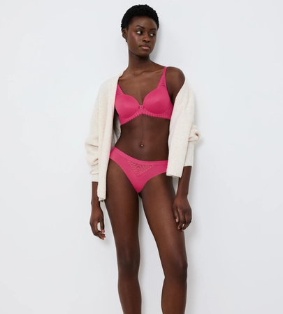 Majtki Triumph Aura Spotlight T Brazilian  FLASHY PINK