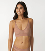 Biustonosz sloggi GO Allround Lace Bralette INDIAN SUMMER