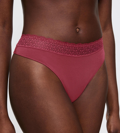 Majtki Triumph Feel of Modal String  SWEET MARSALA