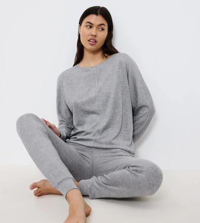 Sweter Triumph Cozy Comfort Top X  MEDIUM GREY MELANGE