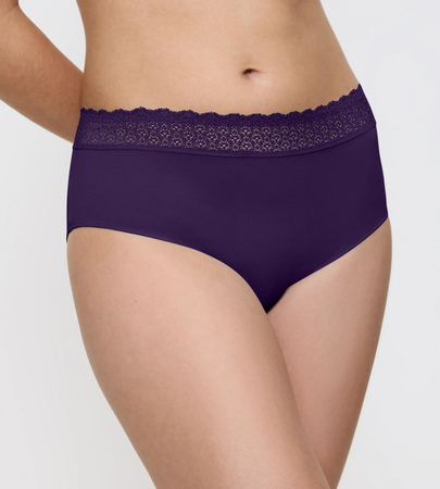 Majtki Triumph Feel of Modal Midi  ROYAL PURPLE