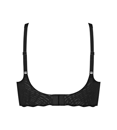 Biustonosz sloggi ZERO Feel Bliss Soft bra kolor BLACK