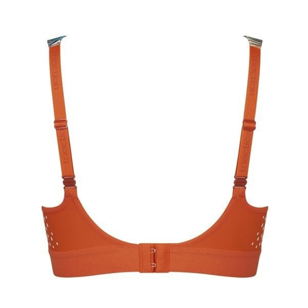 Usztywniany Biustonosz bez fiszbin Triumph Triaction Hybrid Lite P EX kolor Pomarańczowy