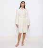 Biały Szlafrok Triumph Robes Fleece Robe 01