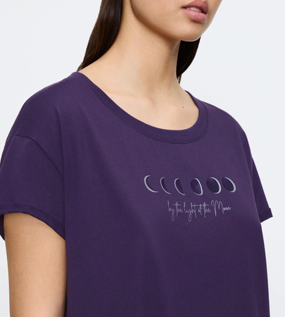 Koszula nocna Triumph Nightdresses NDK X  ROYAL PURPLE