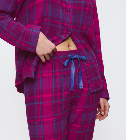 Piżama Boyfriend PW 01 X Checks RED PRINTS