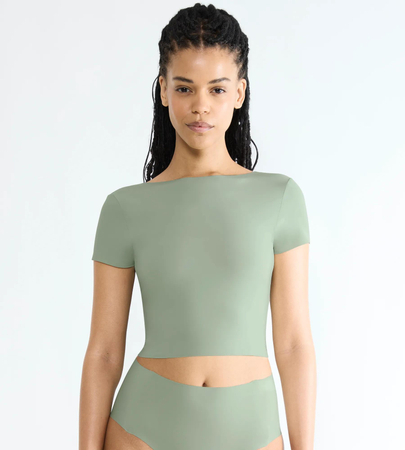 Koszulka sloggi ZERO Feel 2.0 Crop Top MOROCCAN MINT