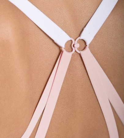 Biały Biustonosz bez fiszbin Triumph Triaction Free Motion N