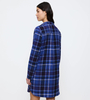 Koszula nocna Triumph Boyfriend NDW 01 X Checks  BLUE - DARK COMBINATION