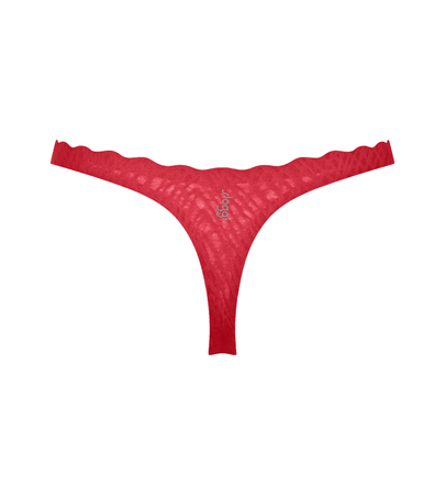 Damskie majtki sloggi ZERO Feel Bliss Festive String SHANGHAI RED