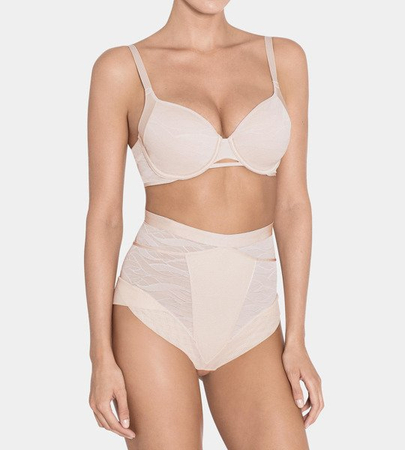 Biustonosz na fiszbinie z usztywnianymi miseczkami  Triumph Airy Sensation WP kolor Beżowy
