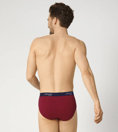 Majtki Męskie sloggi men Start Midi C2P box BLUE - DARK COMBINATION