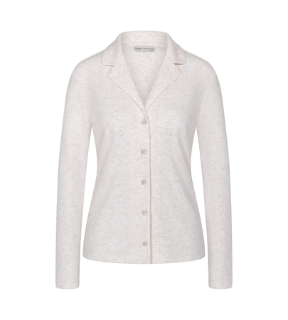 Bluzka od piżamy Triumph Mix & Match LSL Top BF Soft  LIGHT GREY MELANGE