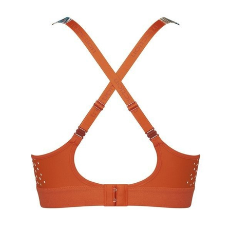 Usztywniany Biustonosz bez fiszbin Triumph Triaction Hybrid Lite P EX kolor Pomarańczowy