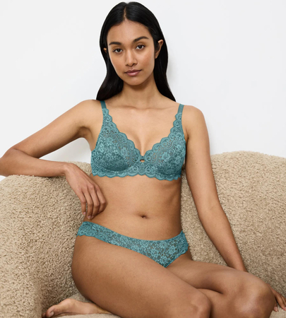 Biustonosz TRIUMPH Amourette W kolor QUIT TURQUOISE